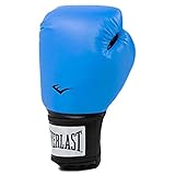 Everlast Unisex – Guantes de Boxeo para Adultos Pro Style 2 Guantes, Azul, 10oz