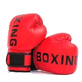 FUMEI Guantes de Boxeo para Niños para Sparring, Saco de Boxeo, Muay Thai y Kick Boxing, MMA, 6oz...