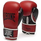 LEONE 1947, Guantes De Boxeo Flash, Unisex Adulto, Rojo, 10 OZ, GN083