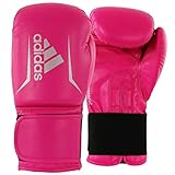 adidas Unisex Speed 50 - Guantes de Boxeo Adisbg50, Color Rosa y Plateado, Talla Europea