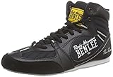 BenLee Rocky Marciano The Rock - Botas de Boxeo para Hombre, tamaño 44, Color Negro/Gris