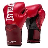 Everlast 14 Elite Guantes De Boxeo para Entrenamiento, Rojos, 396 G (14 Oz)