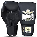 BUDDHA FIGHT WEAR - Guantes de Boxeo Thailand - Muay Thai - Kick Boxing - Piel Sintética Tejido...