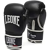 LEONE 1947, Guantes De Boxeo Flash, Unisex Adulto, Negro, 10 OZ, GN083