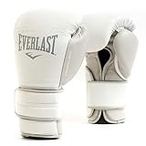 Everlast Powerlock2 Pro - Guantes de boxeo de cuero con gancho y bucle