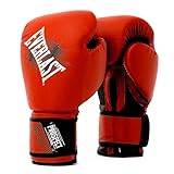 EVERLAST Prospect - Guantes de Boxeo para niños, Color Rojo y Negro, 8 oz