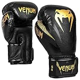 Venum Impact Guantes de Boxeo, Unisex-Adult, Dorado/Negro, 14 oz