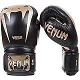 Venum Giant 3.0 Guantes de Boxeo, Muay Thai, Kickboxing, Unisex Adulto, Negro/Dorado, 16 Oz